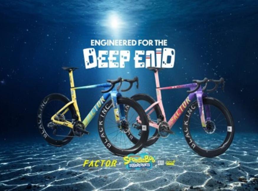 Factor Brings SpongeBob and Patrick-Themed Bikes to Tour de France Femmes